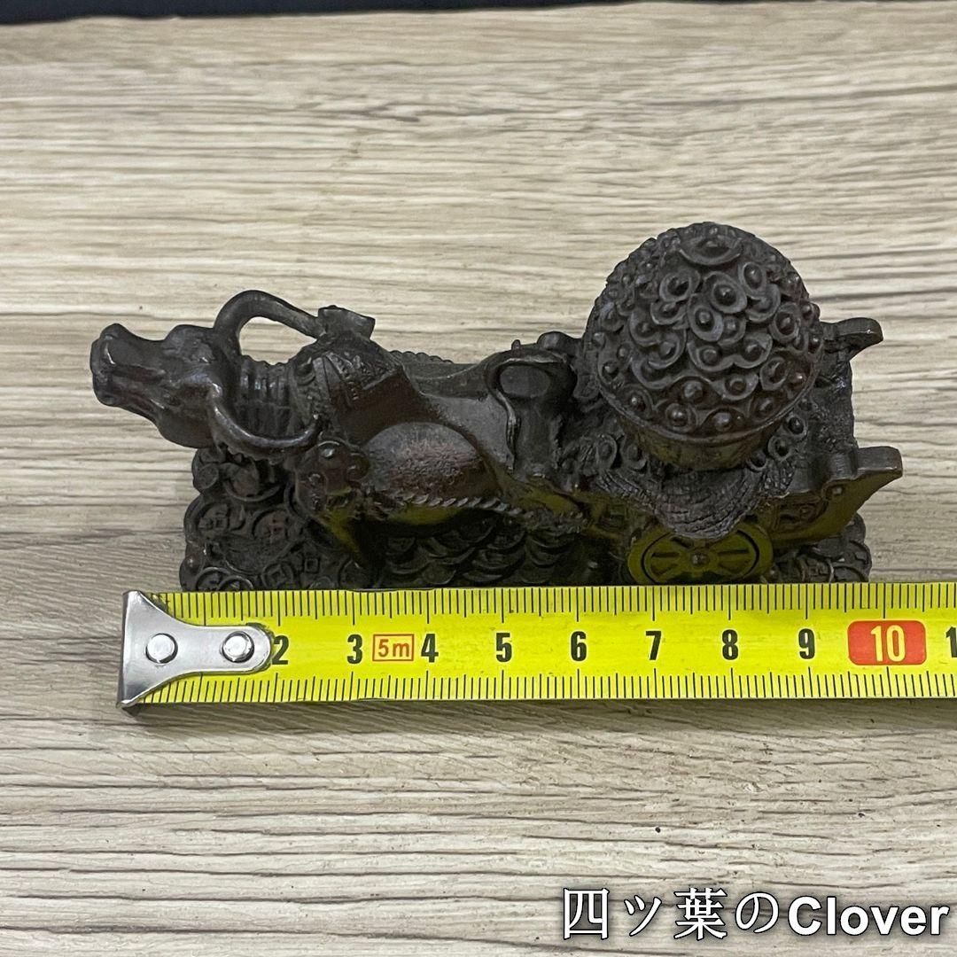 銅製 十二支牛 茶台茶寵 文鎮 文房具 装飾品 工芸品 置物 銅製 虎