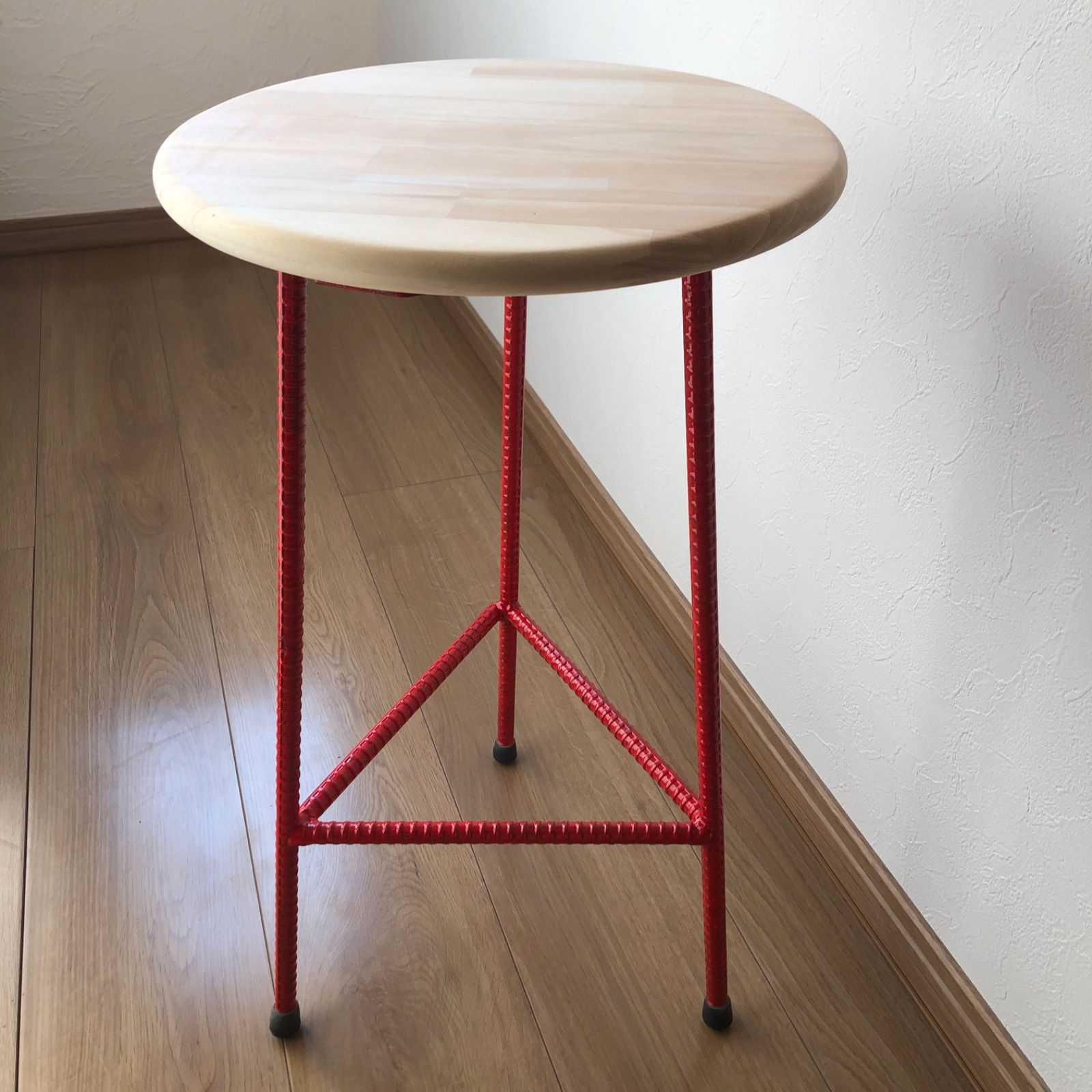 リッカーミシン リッカー社 三足スツール 丸スツール アンティーク