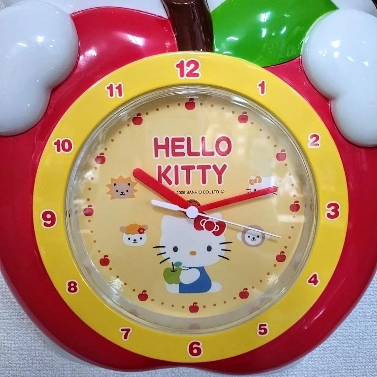 希少激レア チャーミーキティ 振り子時計 ミニ 2006 サンリオ 平成