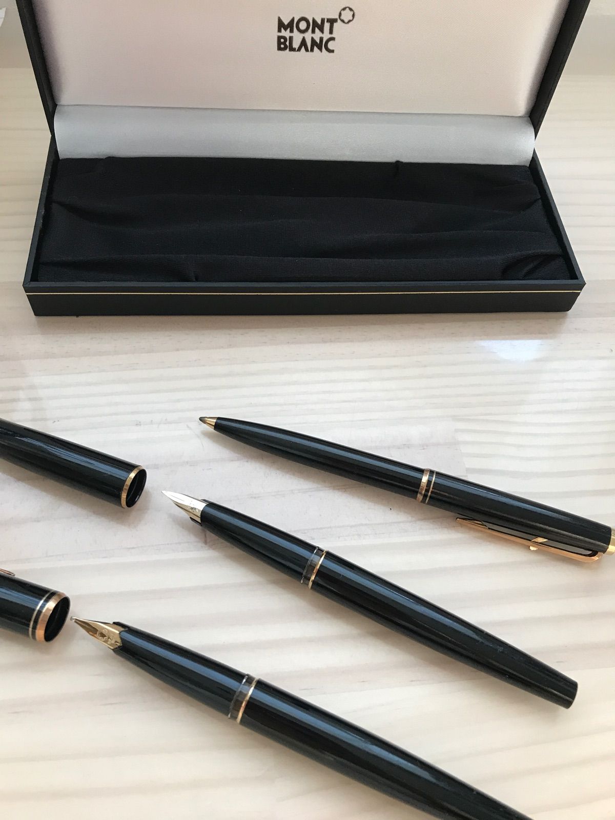 激レア！】【Mont Blanc】万年筆・ボールペン セット（非売品）