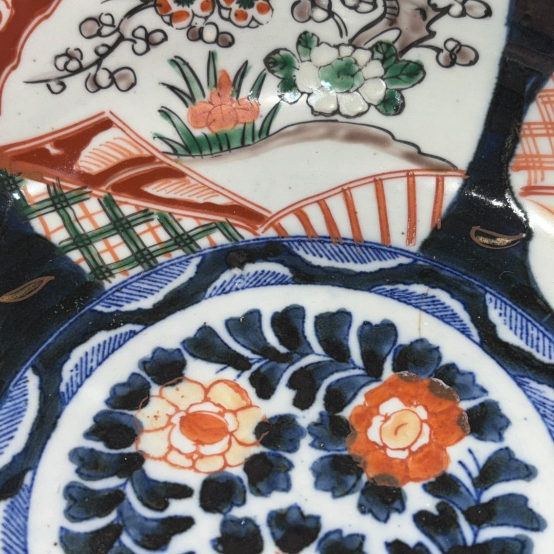 明治期 伊万里焼 二重高台 色絵 深鉢(深皿、和食器) 蔵出し - メルカリ