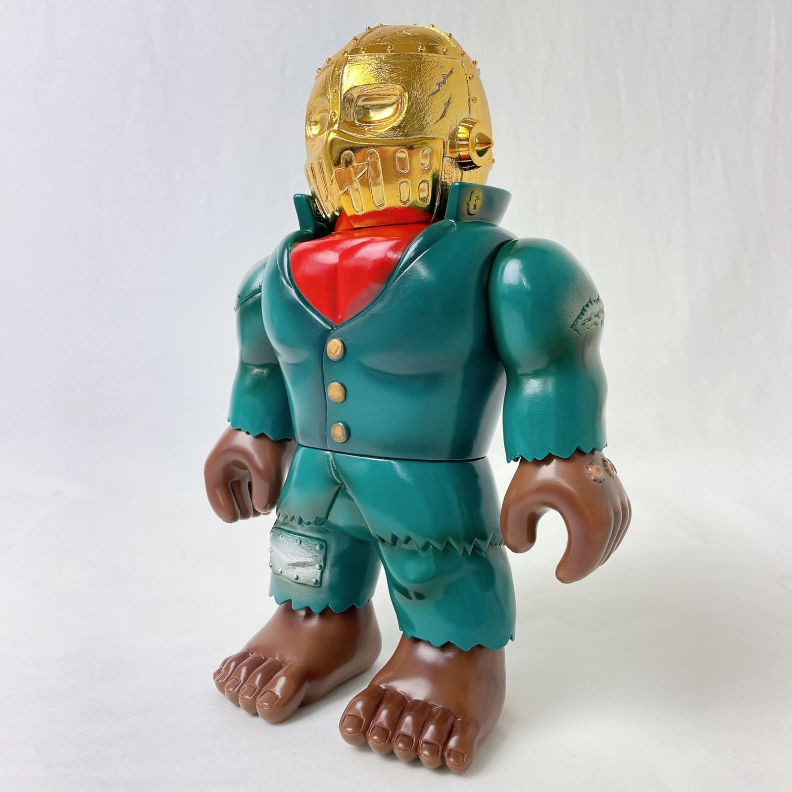 ゴッコ堂 マーベルオキナワ ガスゴリラ 金メッキver. GxM限定 ソフビ