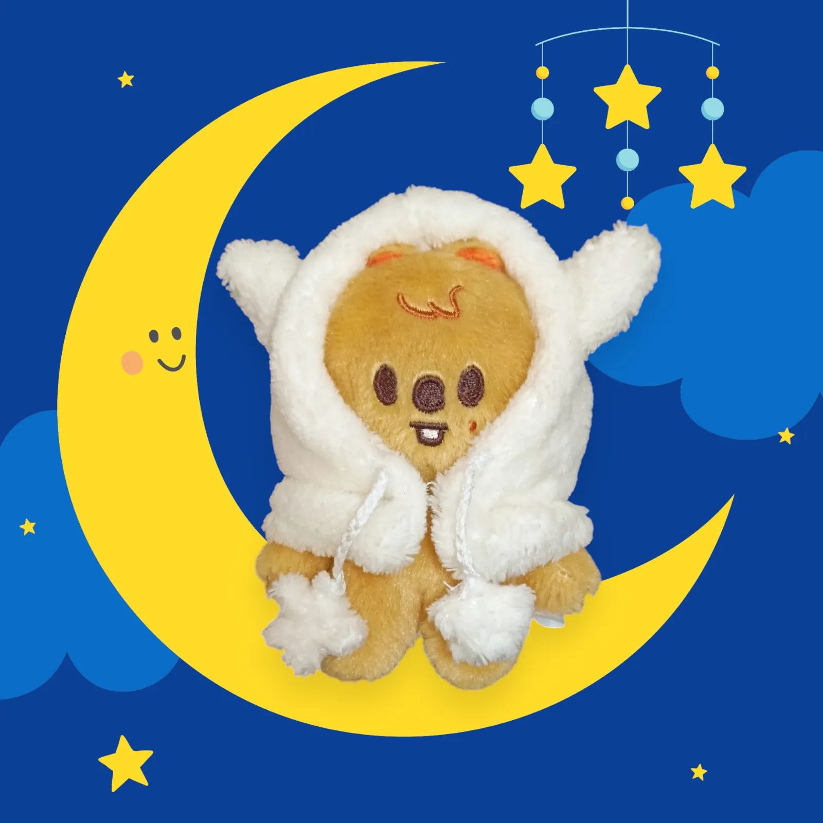 ハンクオッカ テディベア パスポート付き SKZ5clock ハンクオッカ