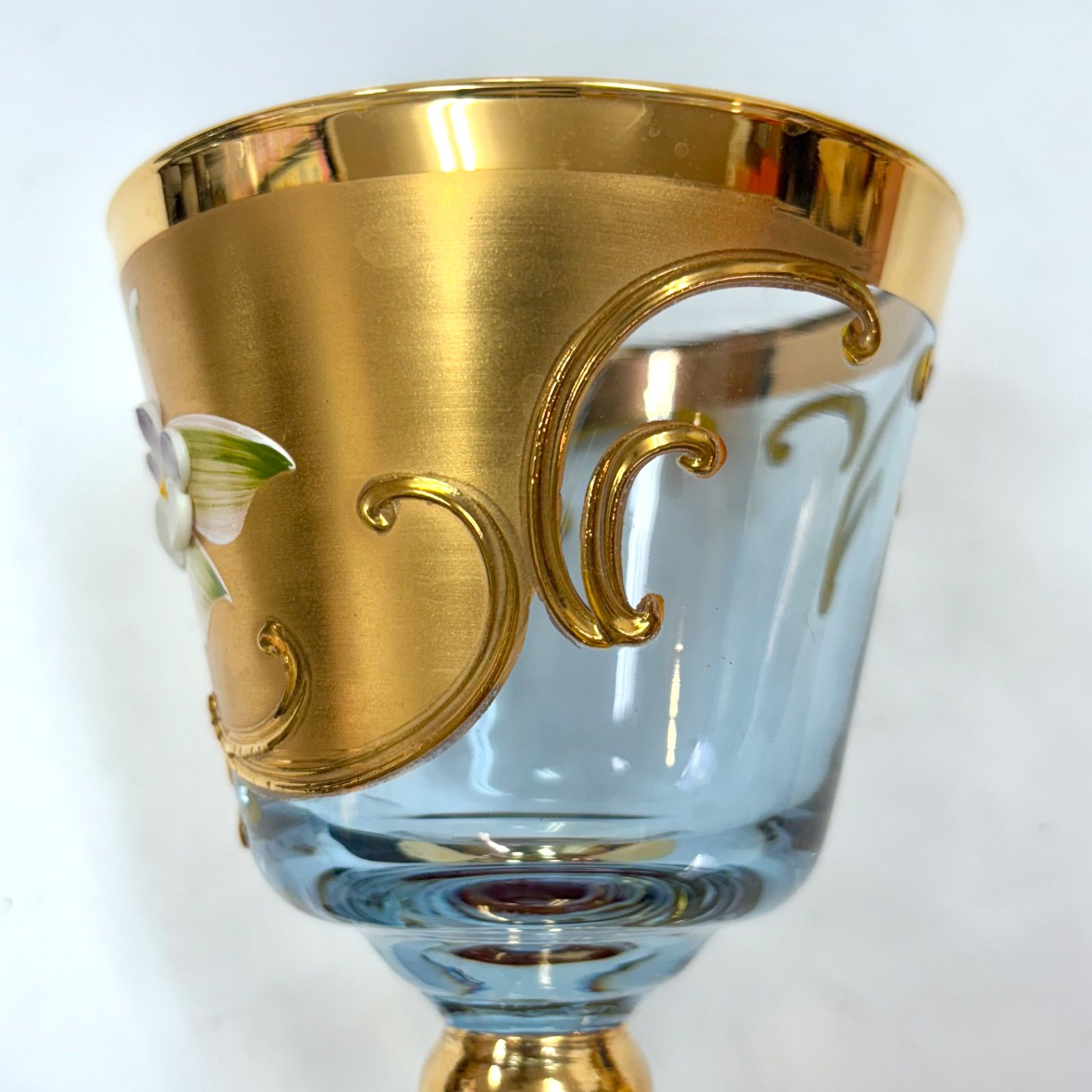 ベネチアガラス 金色装飾 b916e6f1f99e1719e764f0db4af7a5