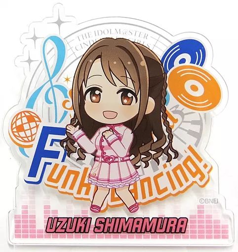 中古】バッジ・ピンズ(キャラクター) 島村卯月(ホログラム) 「アイドル