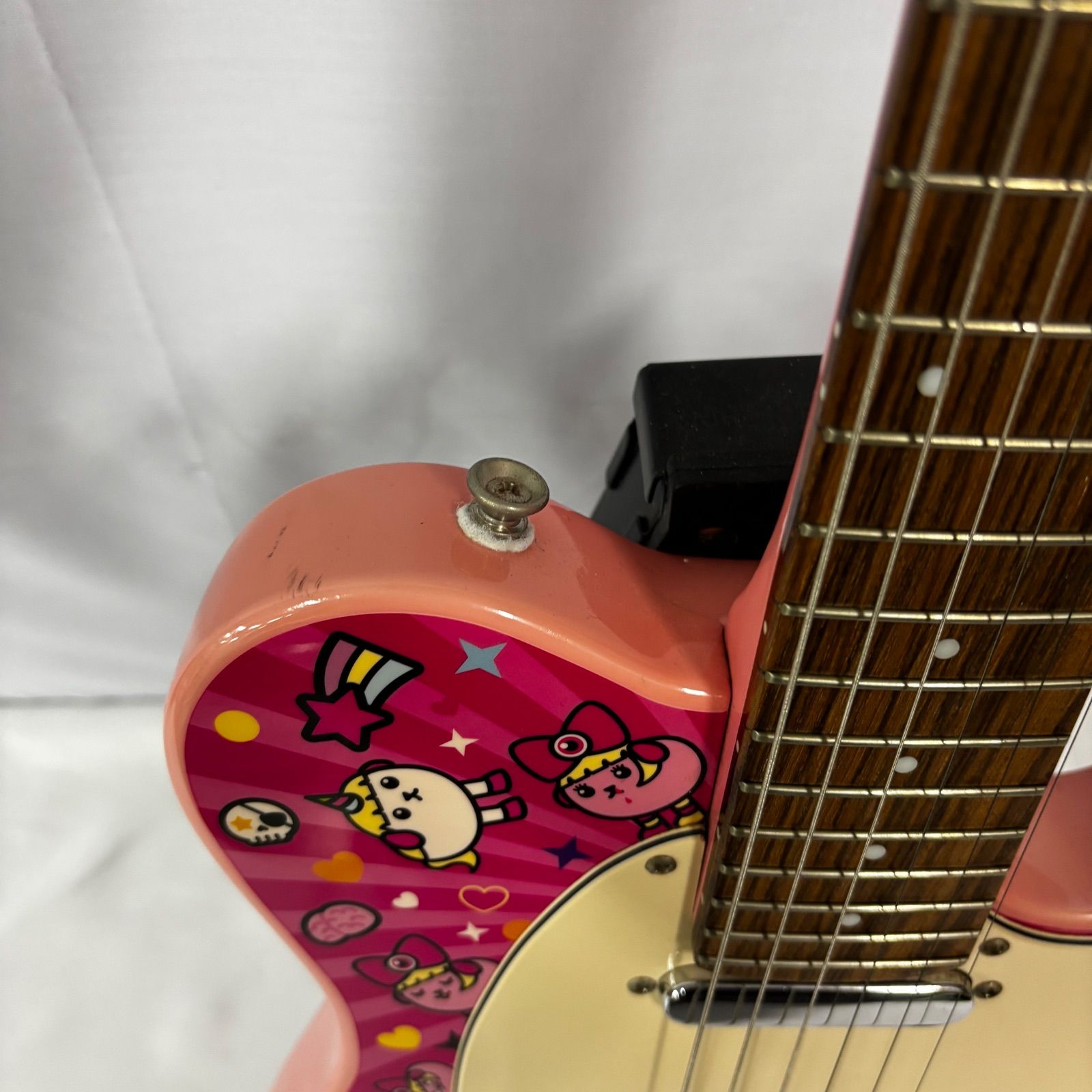 豆しぱみゅぱみゅ 良い ミニギター ミニテレキャスター 豆しばきゃりー