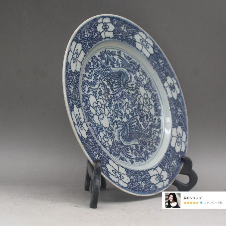 中国美術 清朝清代 青花刀馬人物図紋瓶 美品 陶磁器 装飾品 工芸品 美術品