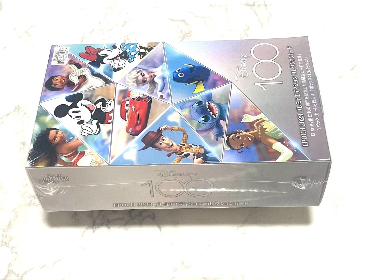 シュリンク付 ディズニー 100 カード エポック 未開封BOX 3個 新品未