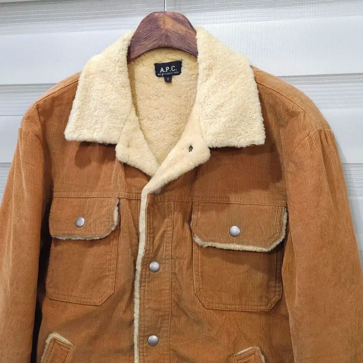 A.P.C ボアジャケット archive フランス製 A.P.C. ボア フリース