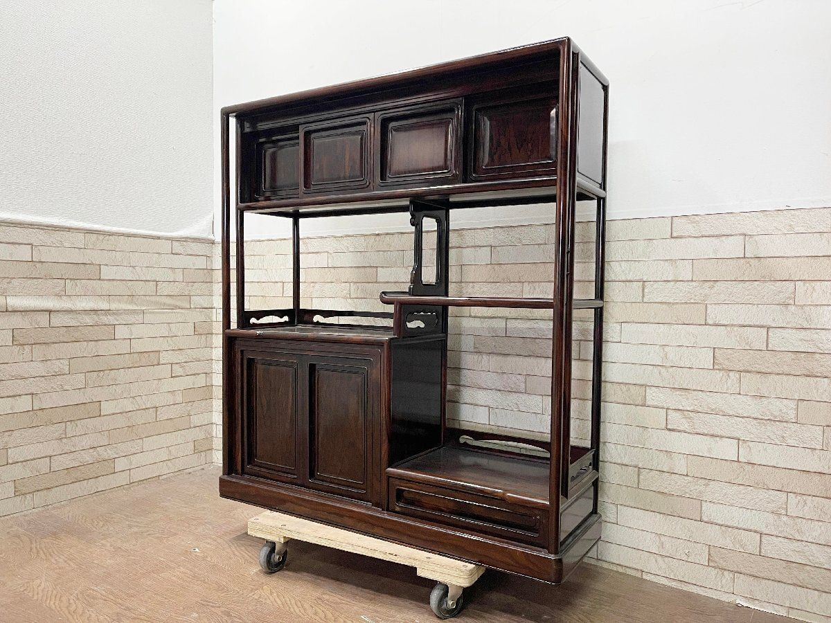 昭和レトロ 古家具 大型 仙台箪笥 4段9杯 引き出し箪笥 和箪笥