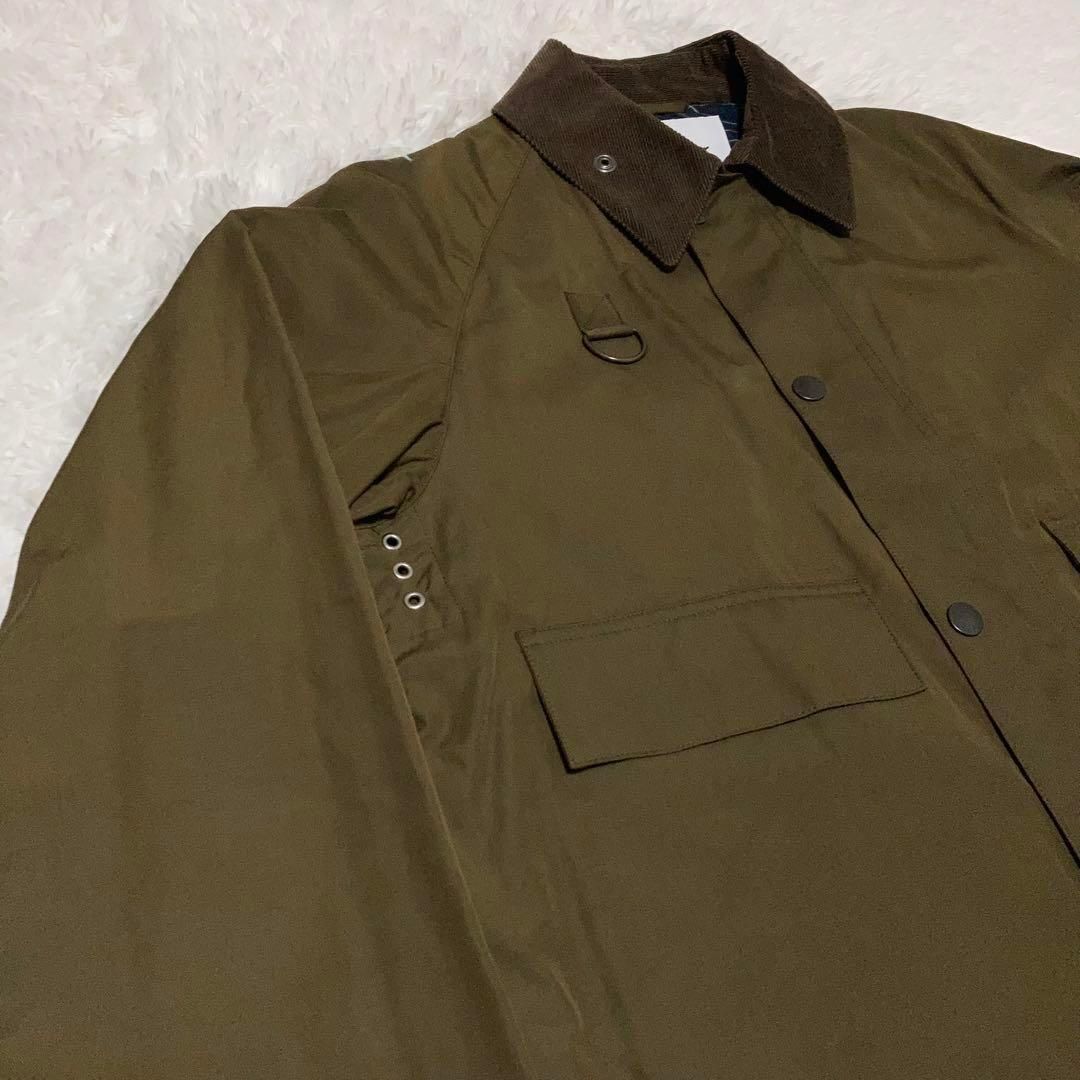 極美品】バブアー スペイノンオイルジャケット 襟コーデュロイ 希少XL