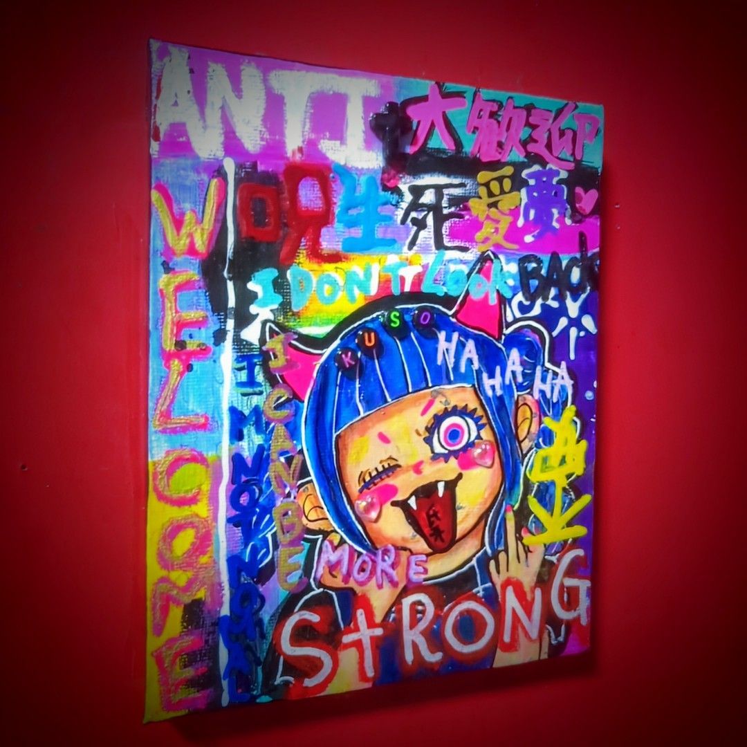 F8号:一点物アート】Explosion,01-爆発-