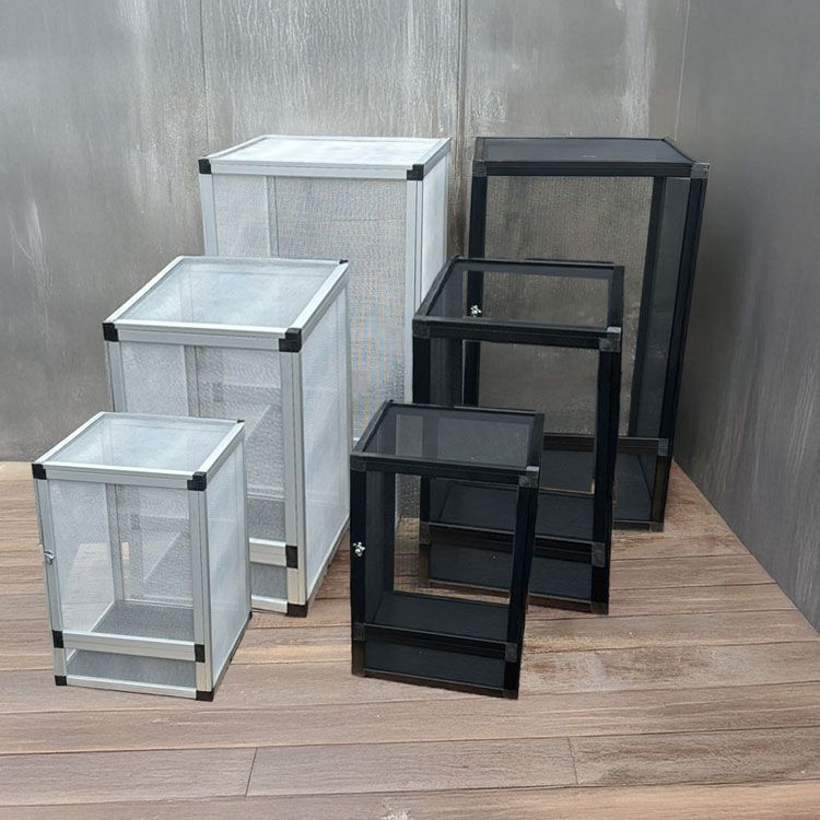 爬虫類ケージ 90×45×45㎝ 全コーキング 爬虫類ケージ 90×45×45㎝ 配線