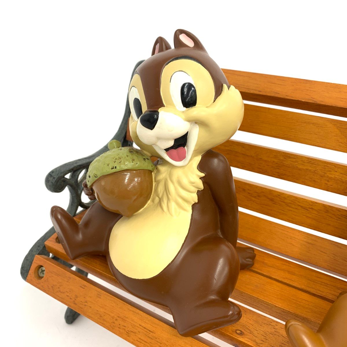 加藤工芸 チップ&デール 陶磁器製 ガーデンフィギュア