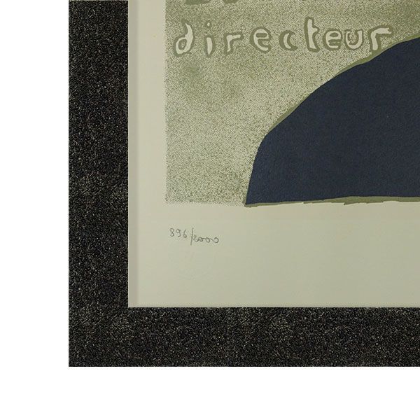 ロートレック 「ル・ディヴァン・ジャポネ」 復刻リトグラフ 版画