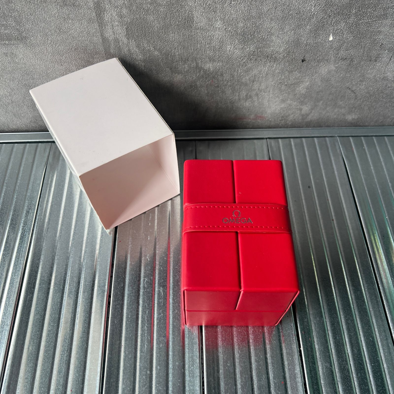 空箱OMEGAオメガ腕時計ボックス木製 ☆ OMEGA オメガ 腕時計箱 木製