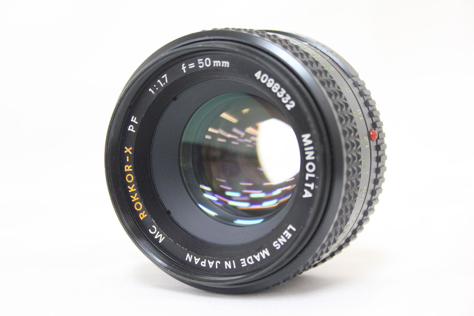 返品保証】 【希少】 ミノルタ Minolta MC Rokkor-X PF 50mm F1.7
