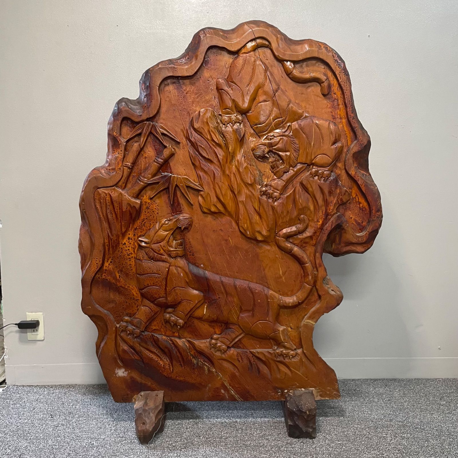 彫刻 木製 オブジェ 骨董品