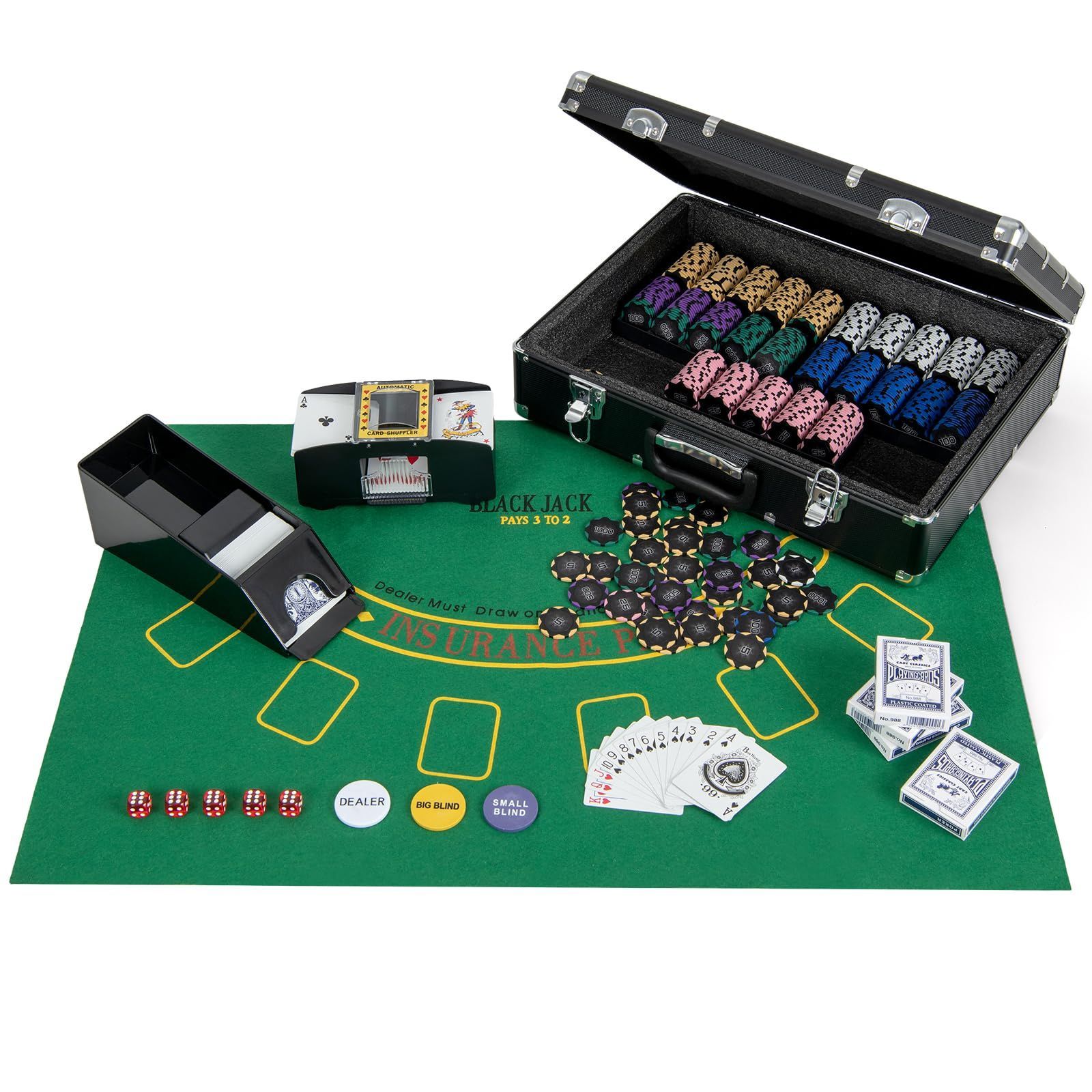 Iron Clays 200 ポーカーチップ、アイアンクレイ 新品未開封、Iron