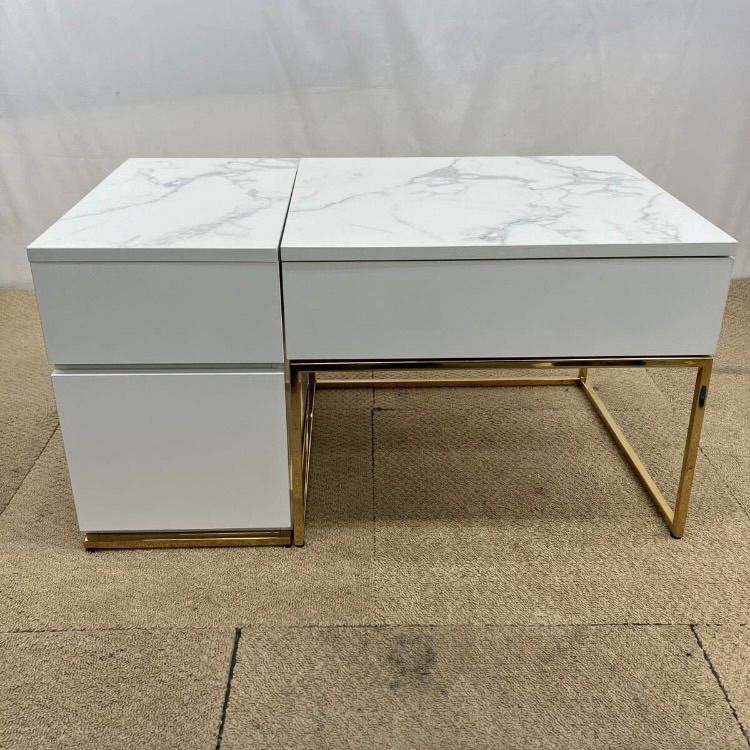 ダイヤモンドテーブル L ゴールド（W700） | Francfranc（フランフラン