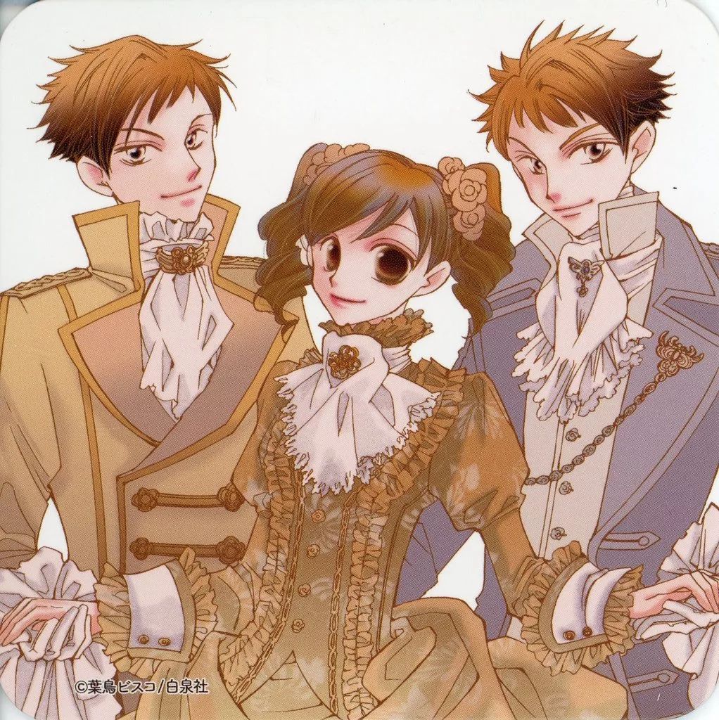 中古】コースター 藤岡ハルヒ＆常陸院光＆常陸院馨 オリジナル