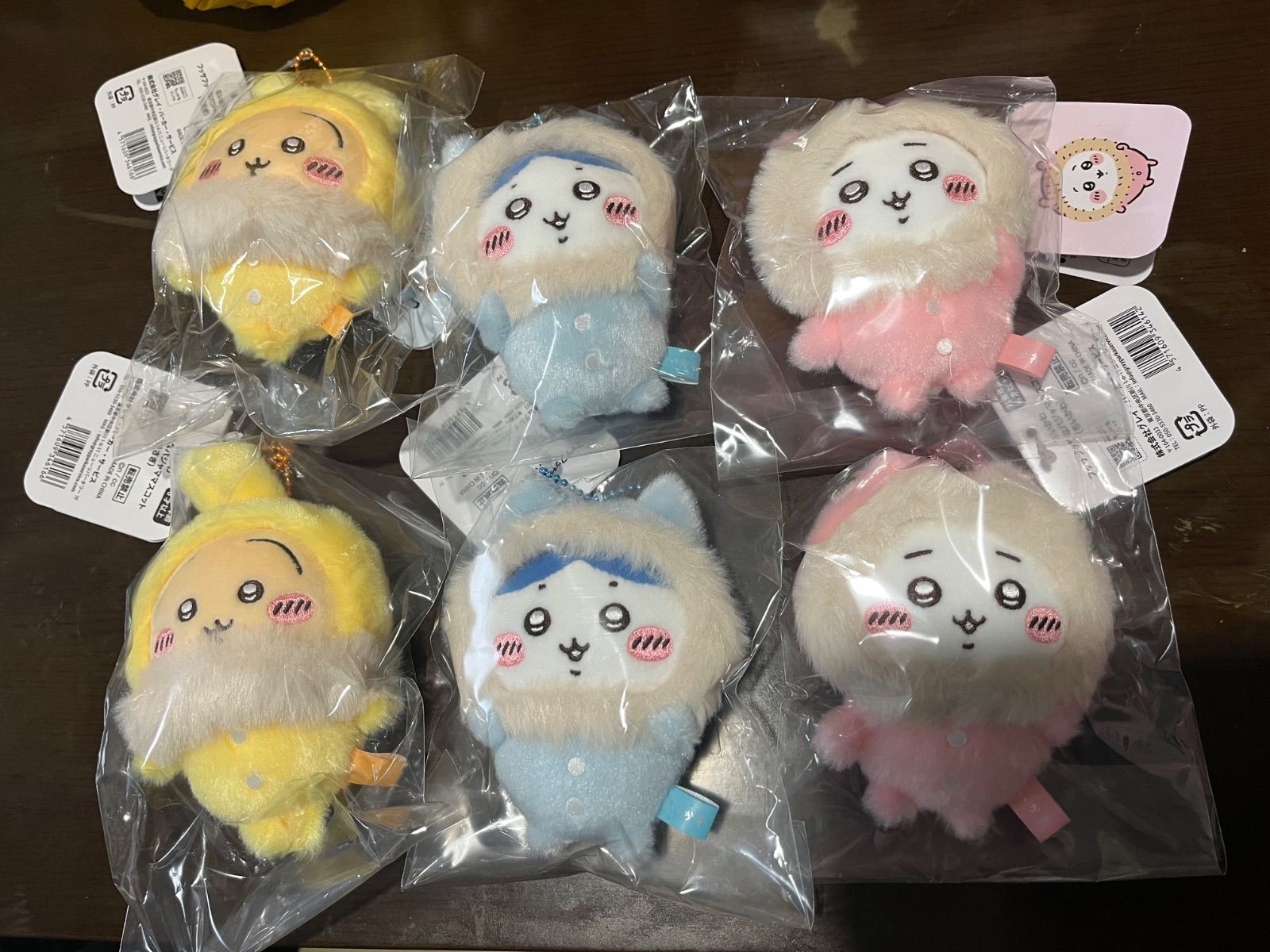 ちいかわ フッサフッサなパジャママスコット ちいかわ ハチワレ うさぎ