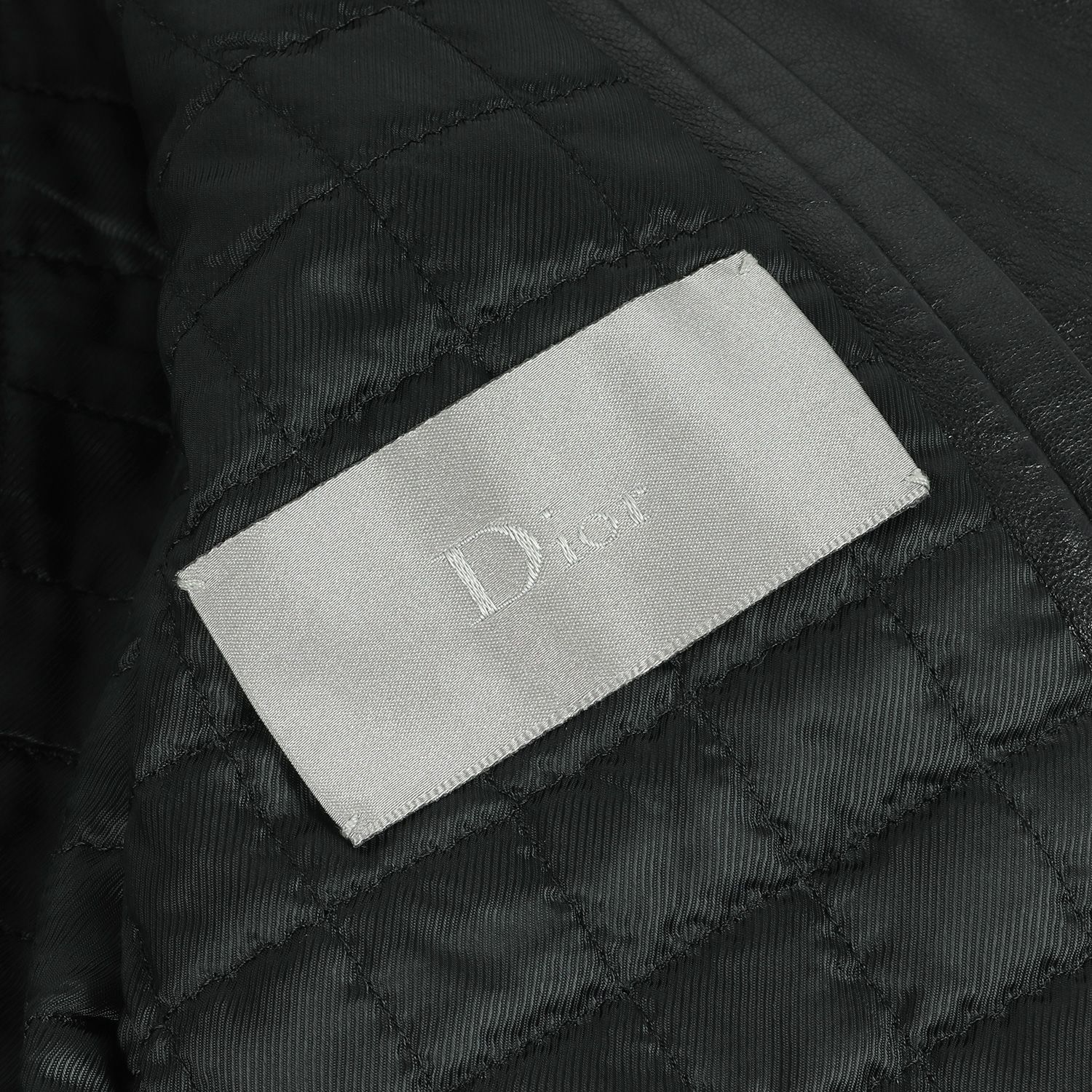 Dior HOMME ディオールオム ジャケット ジップ デザイン レザー