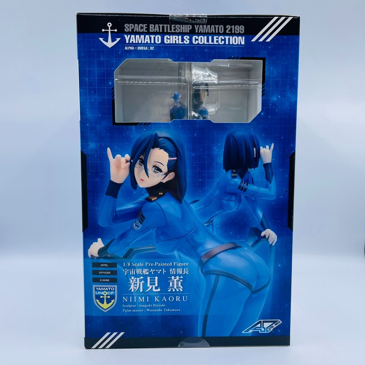 未開 アルファオメガ 宇宙戦艦ヤマト2199 1/8 新見薫 [梱0.1]