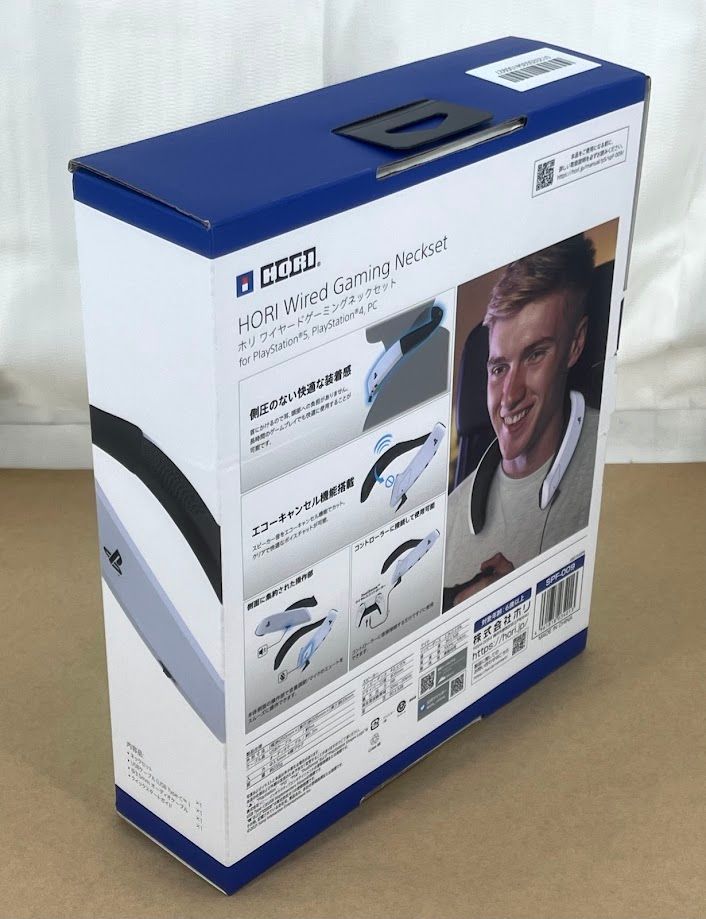 ホリ ワイヤード 有線 ゲーミングネックセット SONYライセンス商品