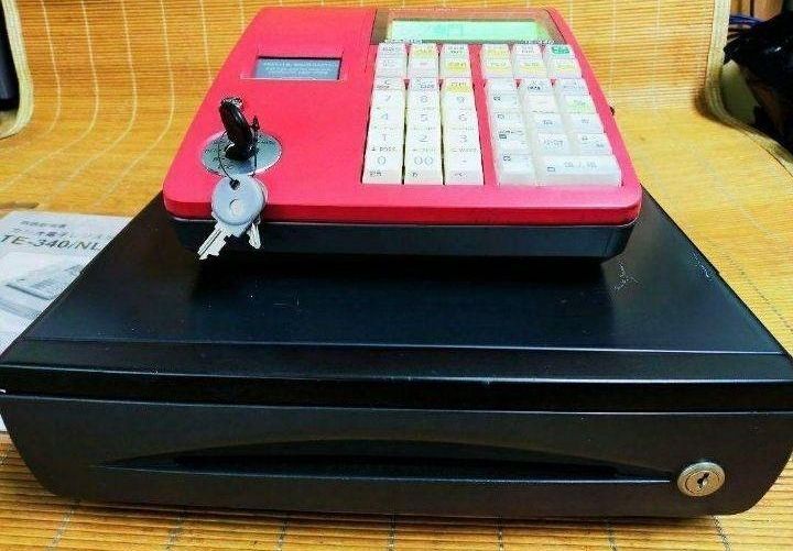 カシオレジスター TE-340/NL300 フル設定無料 707777 人気 カシオ