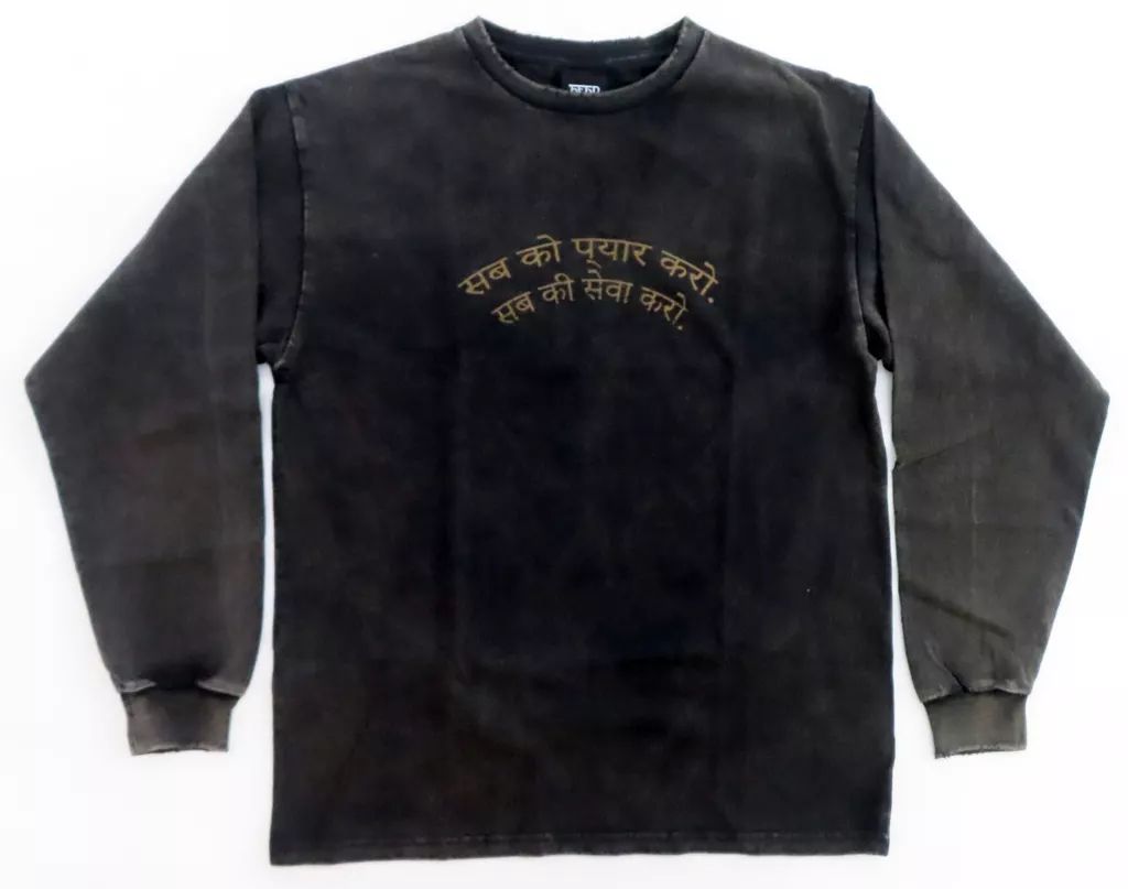 Fujii Kaze damageロンT 藤井風 LAATツアーグッズ ダメージ加工ロンT S