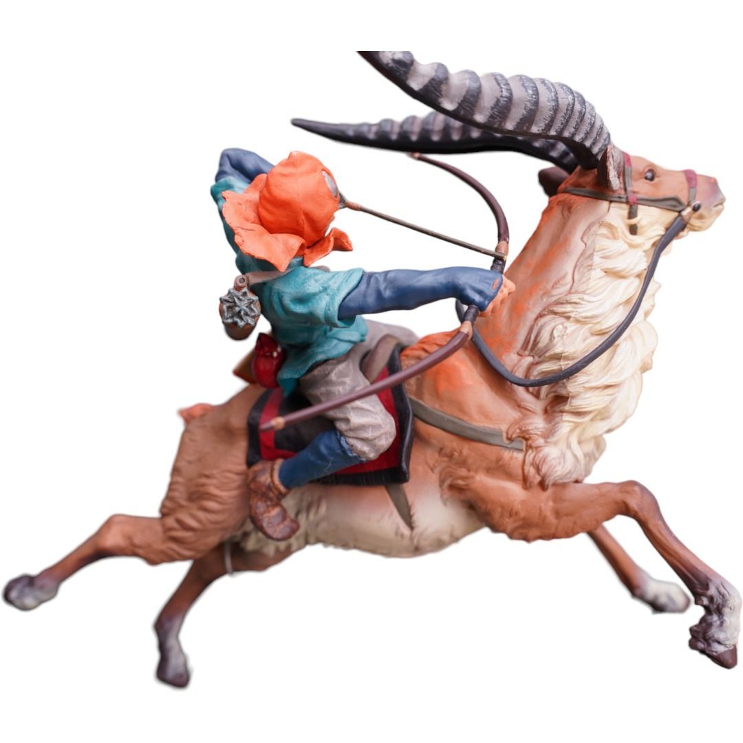 もののけ姫 アシタカ&ヤックル フィギュア もののけ姫 アシタカ