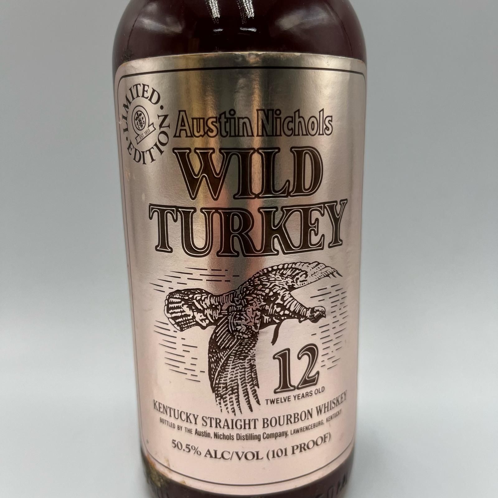 未開栓☆WILD TURKEY ワイルドターキー 8年 旧 750ml ウイスキー