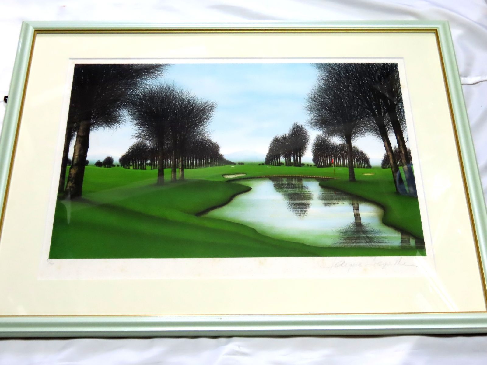 ジャック ・ デペルト ゴルフ場 53/100 リトグラフ ジャック