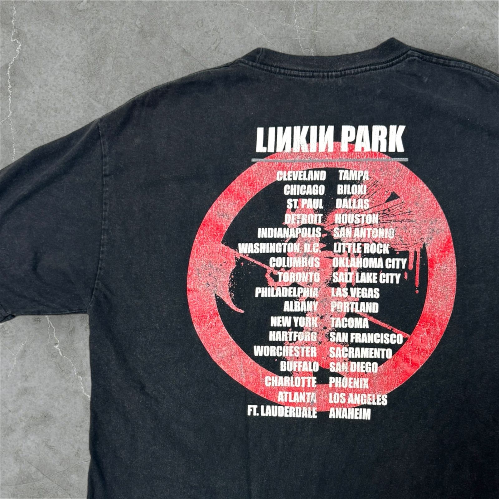 当時物初期 00s リンキンパーク Hybrid Theory Tシャツ L 00's Vintage