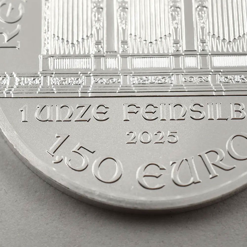 オーストリア 2025 ウィーンフィル 1.5ユーロ 1オンス 銀貨 【20枚