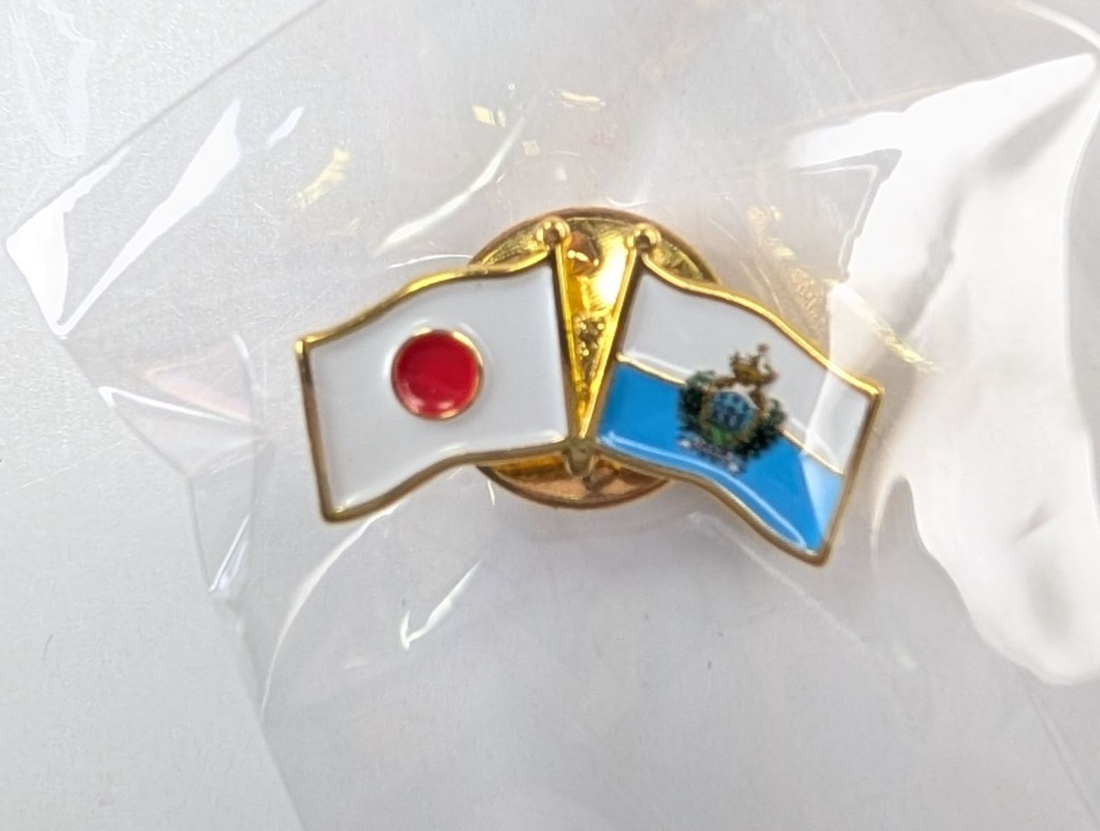 ☆レア☆【大阪・関西万博】サンマリノ館 パビリオン ピンバッチ 超激