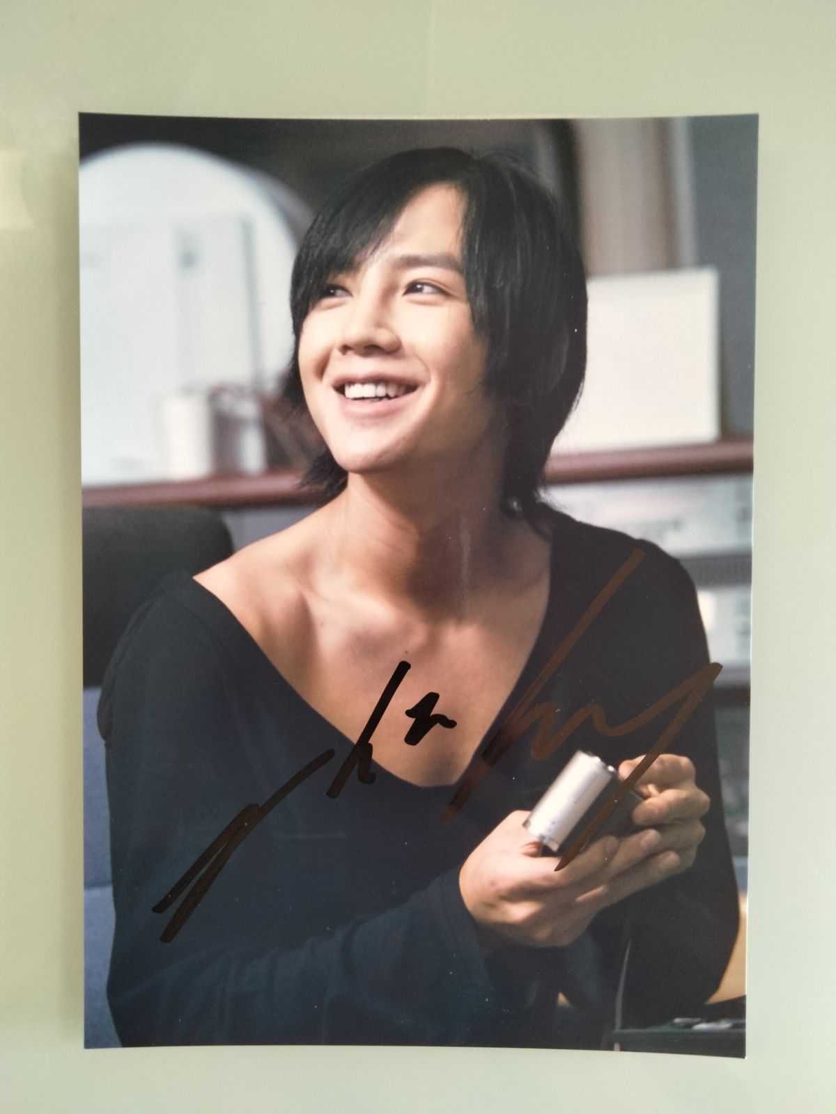 チャン・グンソク TEAMH 直筆 サイン入り 色紙 LINE MUSIC チャン