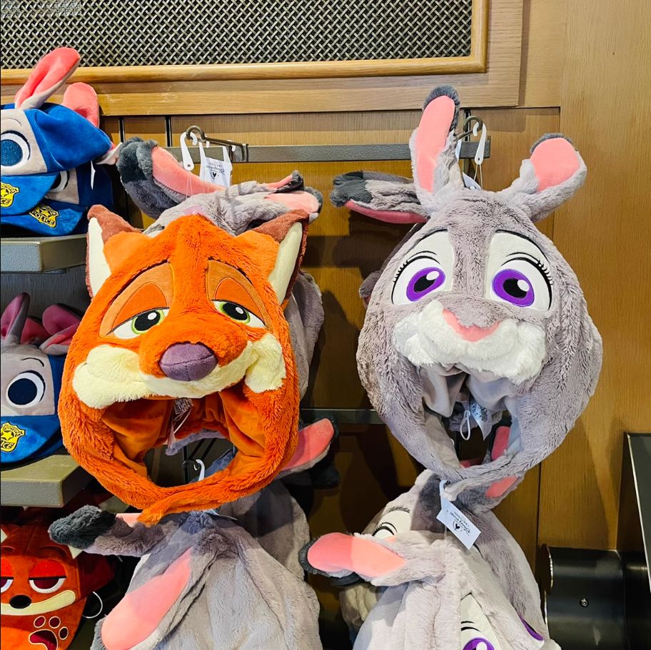 ディズニー ジュディ ニック ズートピア マフラー 被り物 ディズニー
