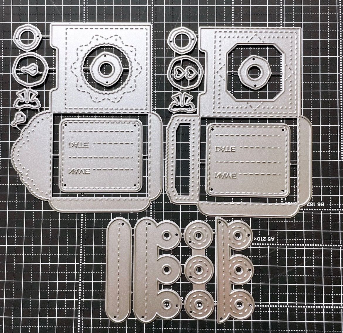 新品☆再入荷☆窓付きミニエンベロープ封筒カッティングダイ