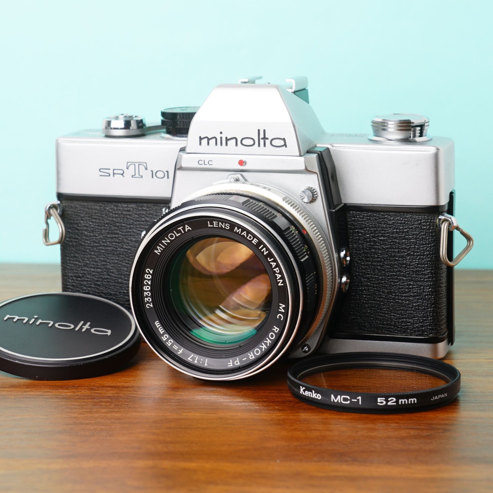 整備済／完動品◎ミノルタ SRT101 注文 55mm f1.7 344/262