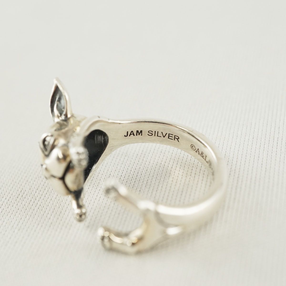 JAM HOME MADE × ジョジョの奇妙な冒険 シルバーリング 最新 USED品