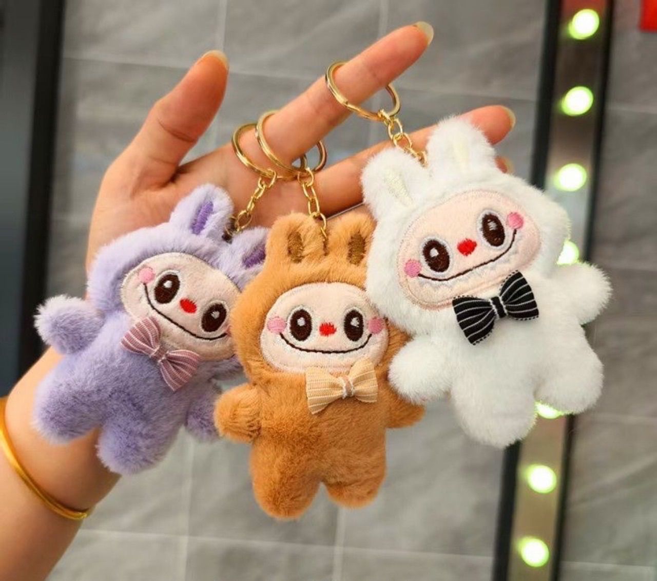 ラブブ ぬいぐるみ キーホルダー