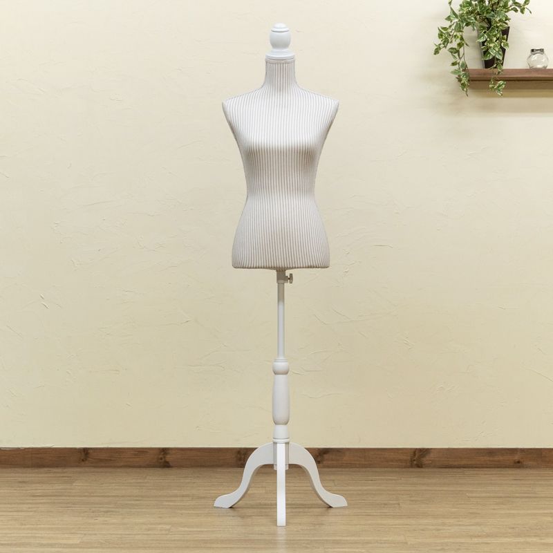 フレキシブルマネキン ハイウエストデザイン ホワイト レディース