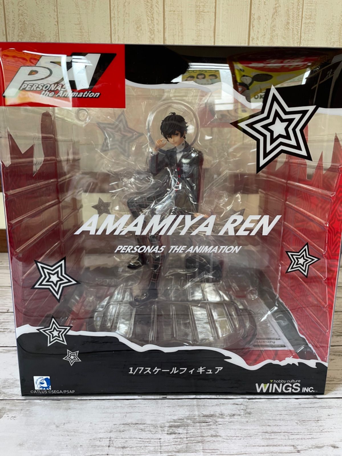 ペルソナ5アニメーション 雨宮蓮 1/7 完成品フィギュア[SOUL WING