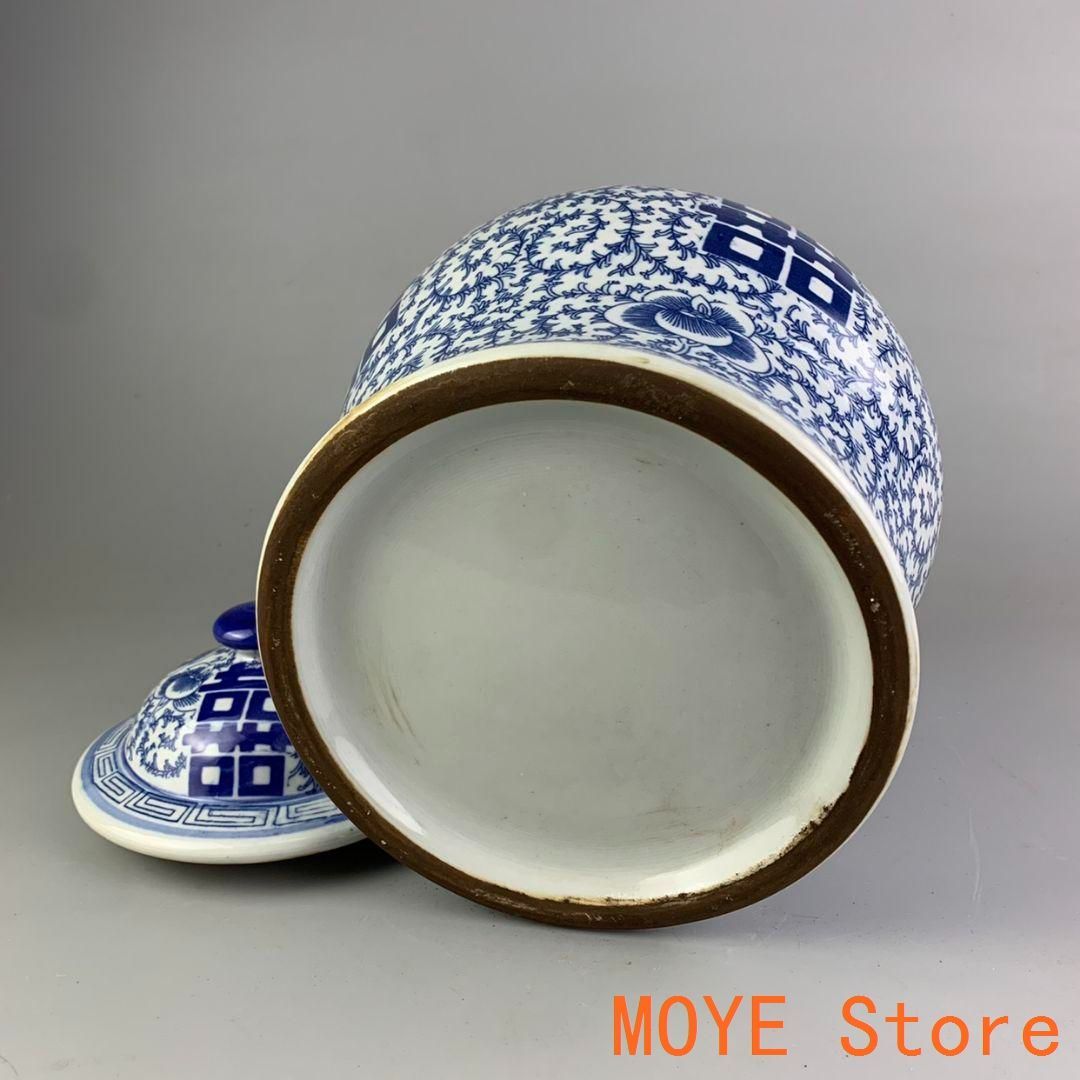 琺瑯彩花鳥貯蔵蓋缶 景徳鎮 陶磁器 装飾品 現代工芸品 美術