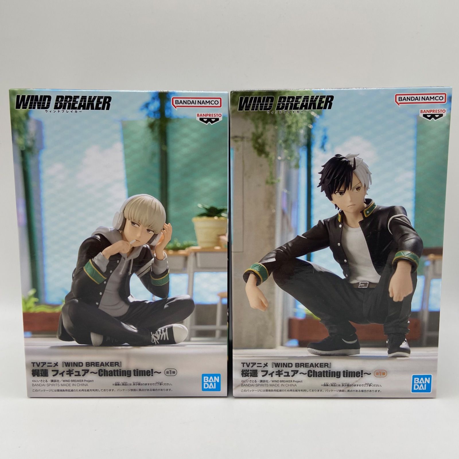 WIND BREAKER 梶蓮 桜遥 フィギュア 2点セット