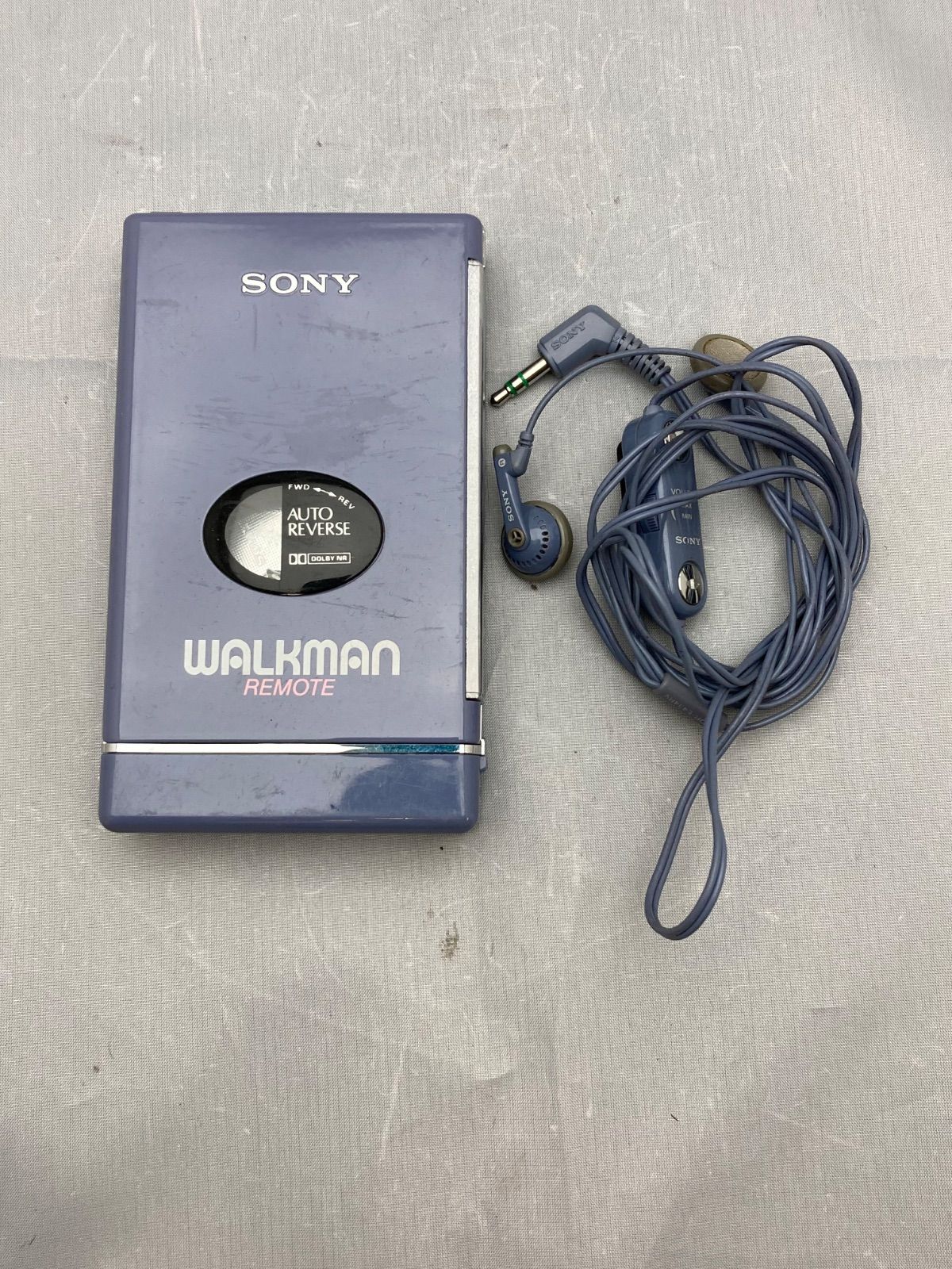 完全ジャンク品ソニーポータブルカセットウォークマンWM-109 動作品