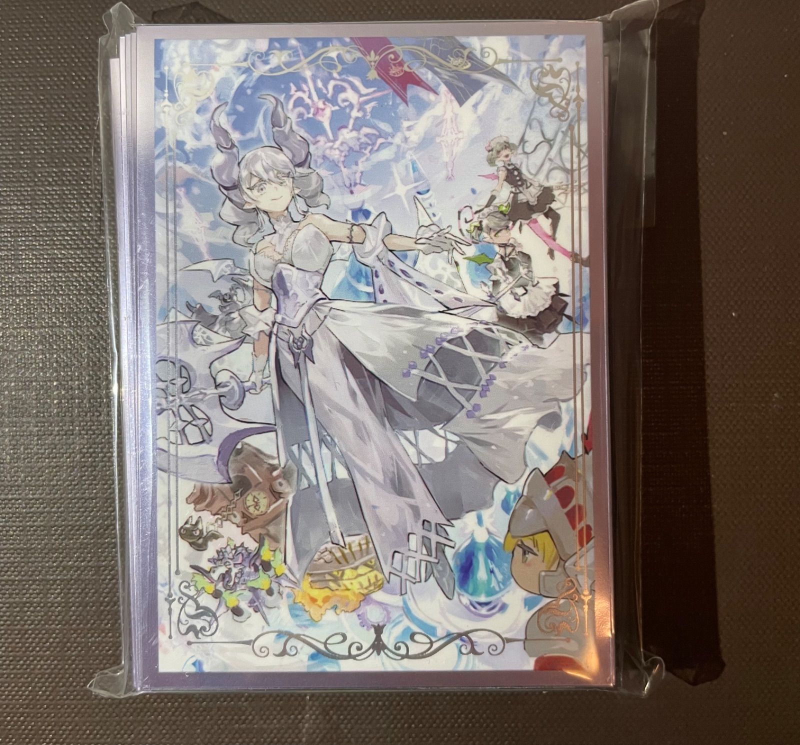 未開封】白銀の城のラビュリンス スリーブ 100枚（10枚×10） 白銀の城