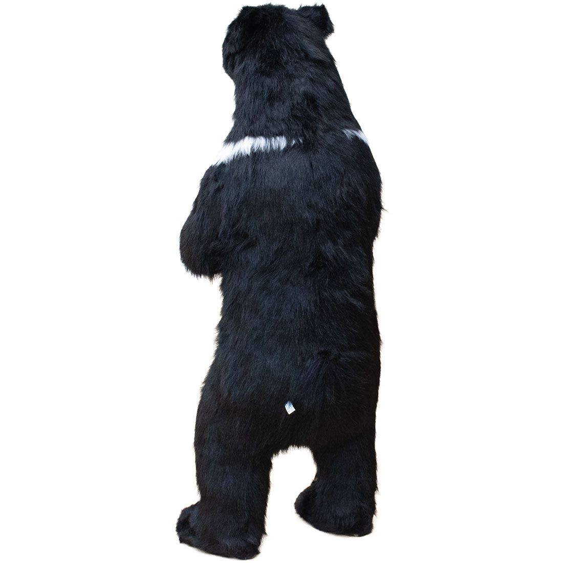 希少 HANSA 大型 黒クマ ぬいぐるみ リアルアニマル 希少 HANSA 大型